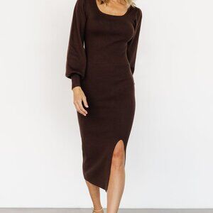 Baltic Born Kori Sweater Dress | Brown Size LL